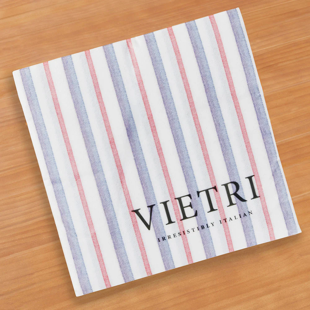 Vietri Papersoft Napkins, Americana Stripe - Image 4