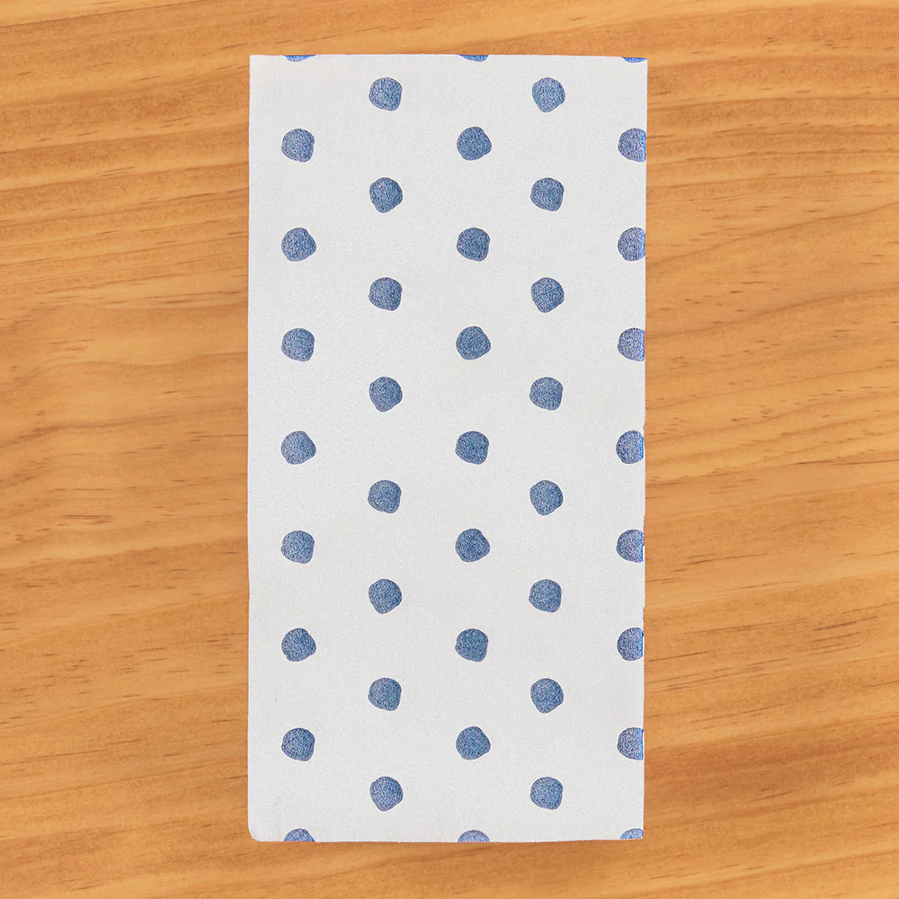 Vietri Papersoft Napkins, Blue Dot - Image 4