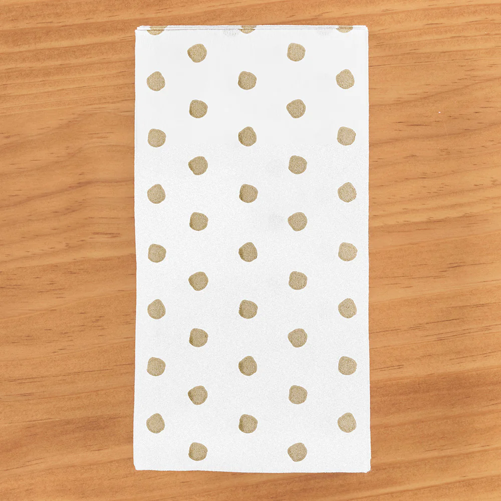 Vietri Papersoft Napkins, Linen Dot - Image 4