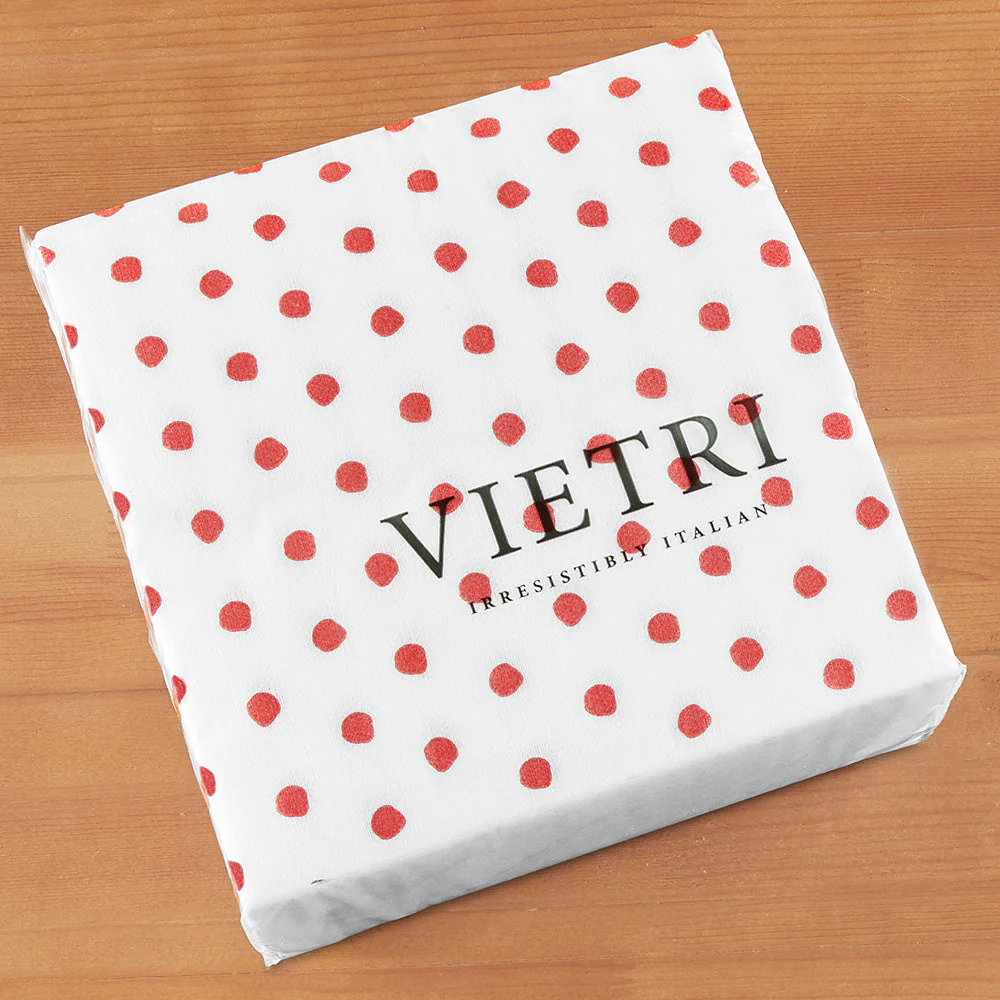 Vietri Papersoft Napkins, Red Dot - Image 4