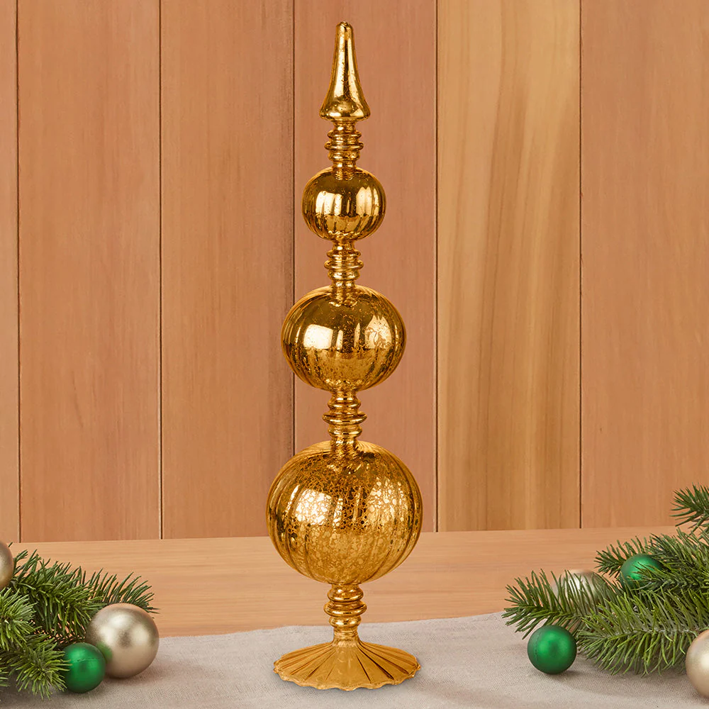 Vintage Glass Holiday Finials - Image 3