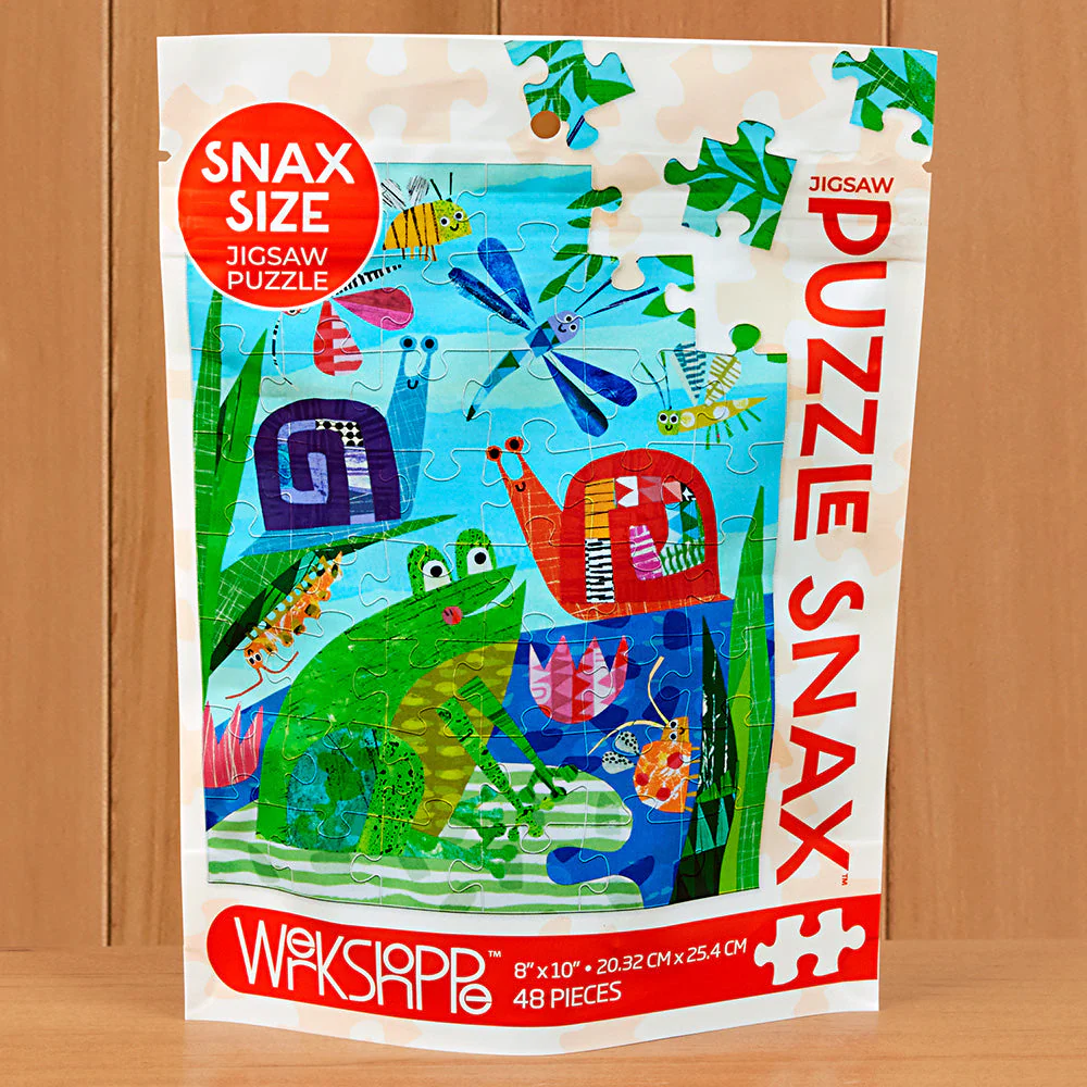 WerkShoppe 48 Piece Jigsaw Puzzle Snax, "Little Critters"