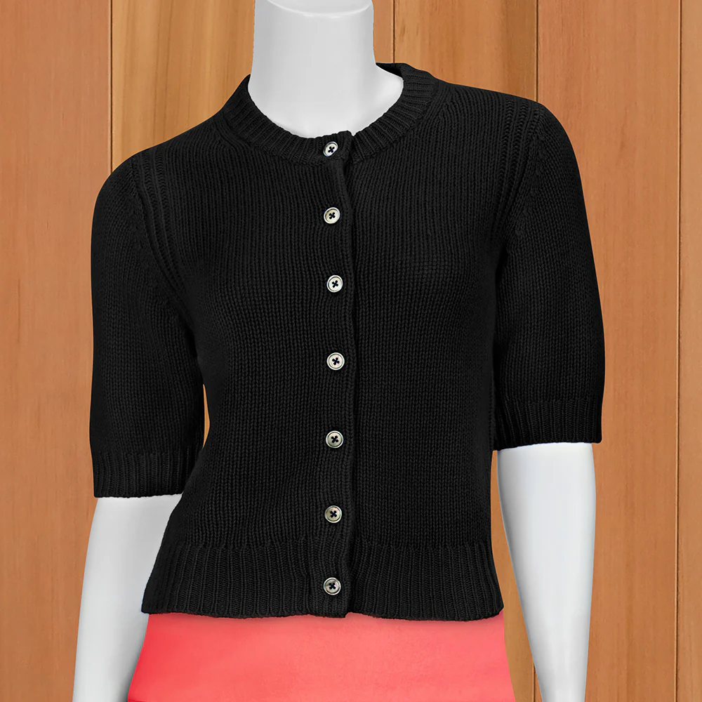 White + Warren Lightweight Cashmere Cardigan - Image 2
