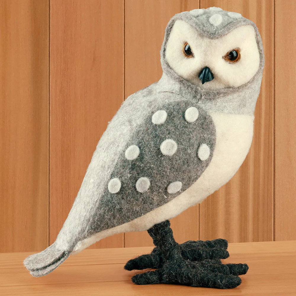 Winter Owl Figurines - Image 4