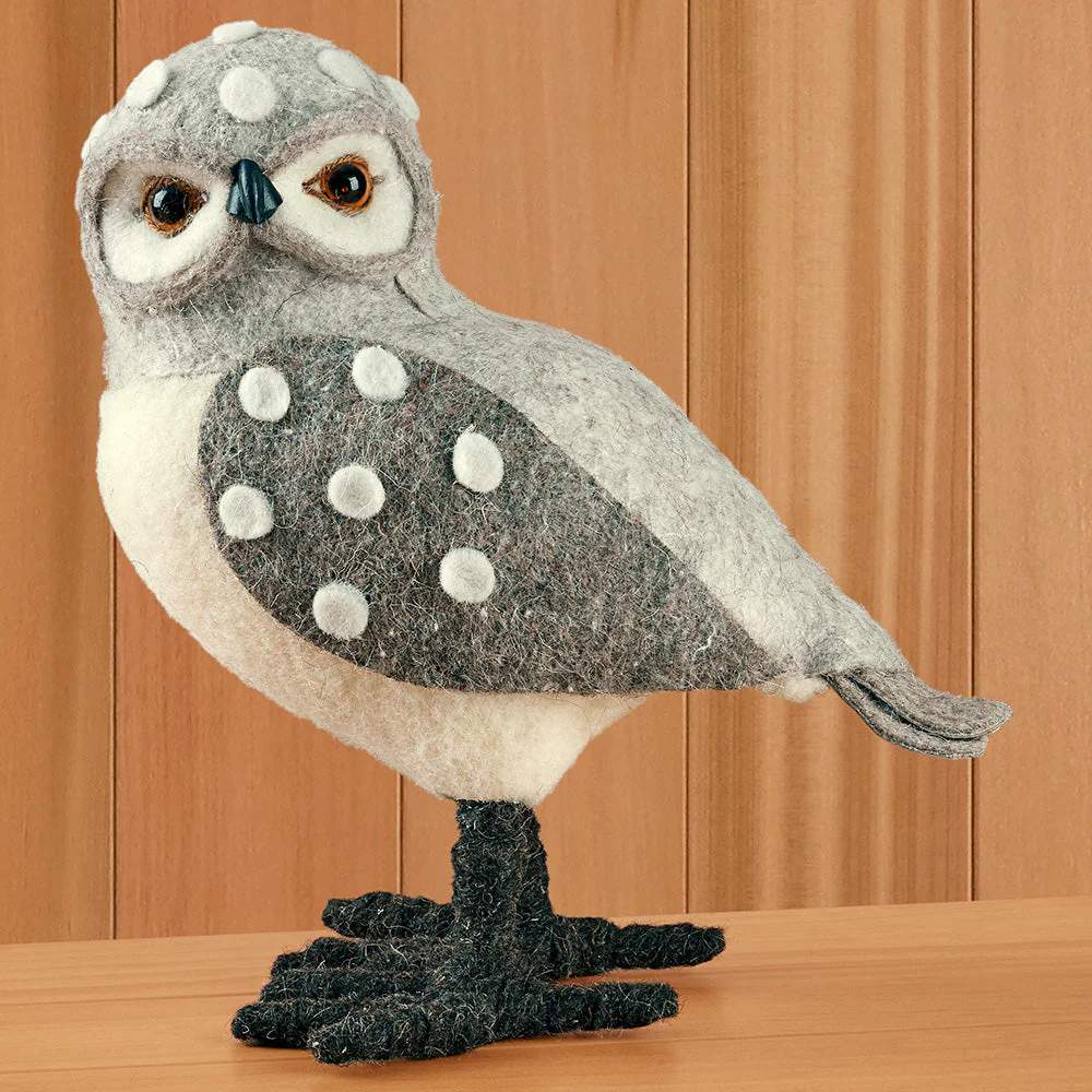 Winter Owl Figurines - Image 5