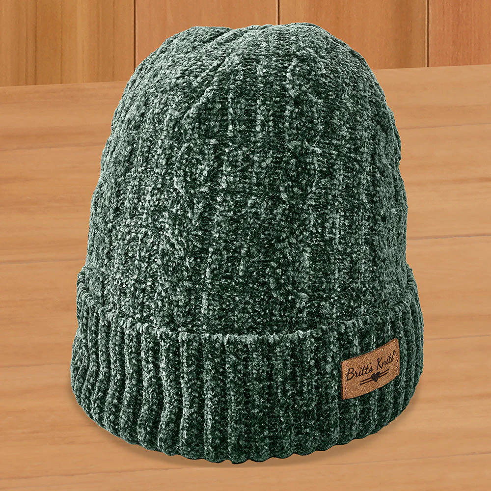Women's Chenille Hat and Gloves Set - Image 2