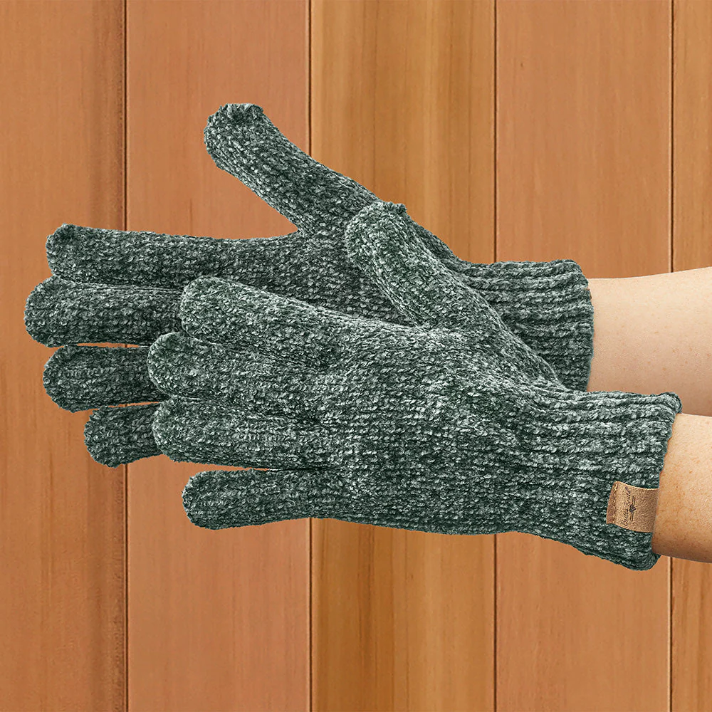 Women's Chenille Hat and Gloves Set - Image 3