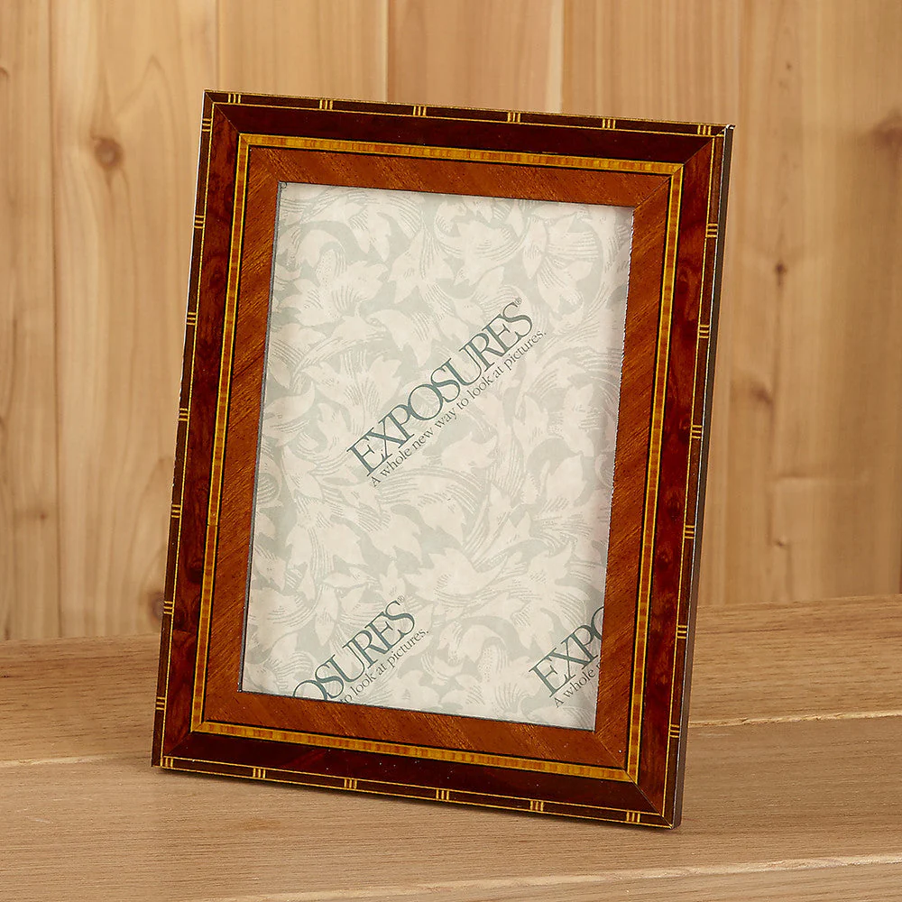 Wood Inlay Marquetry Picture Frame - Rosa - Image 3