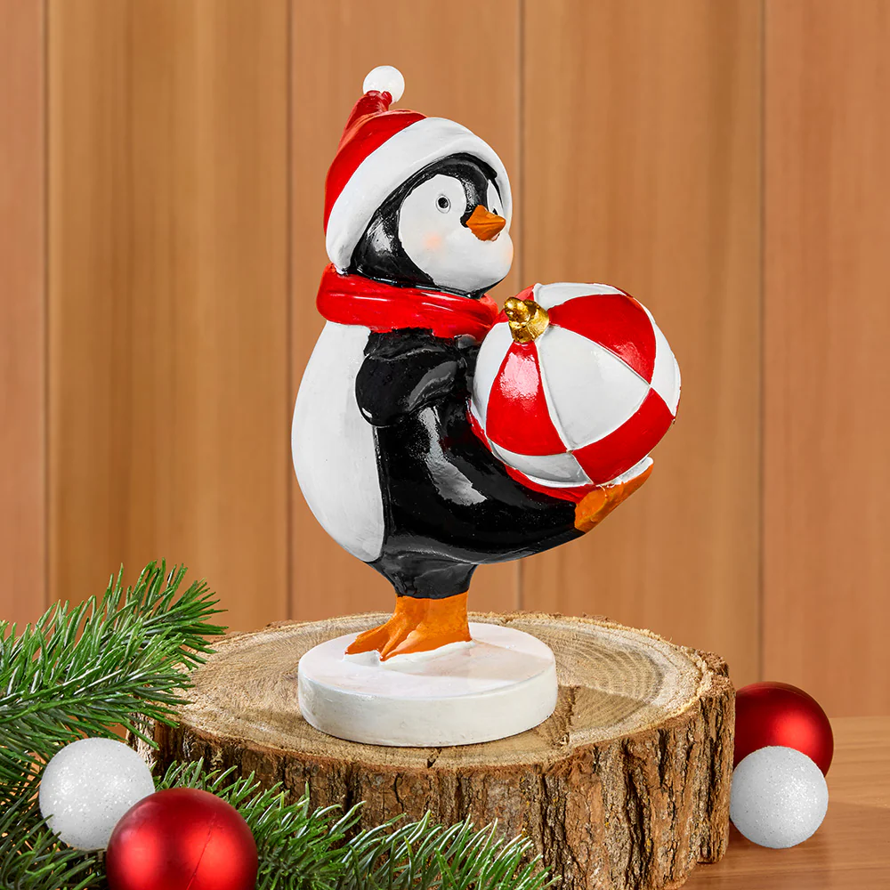 Zodax Festive Penguin Figurines - Image 2
