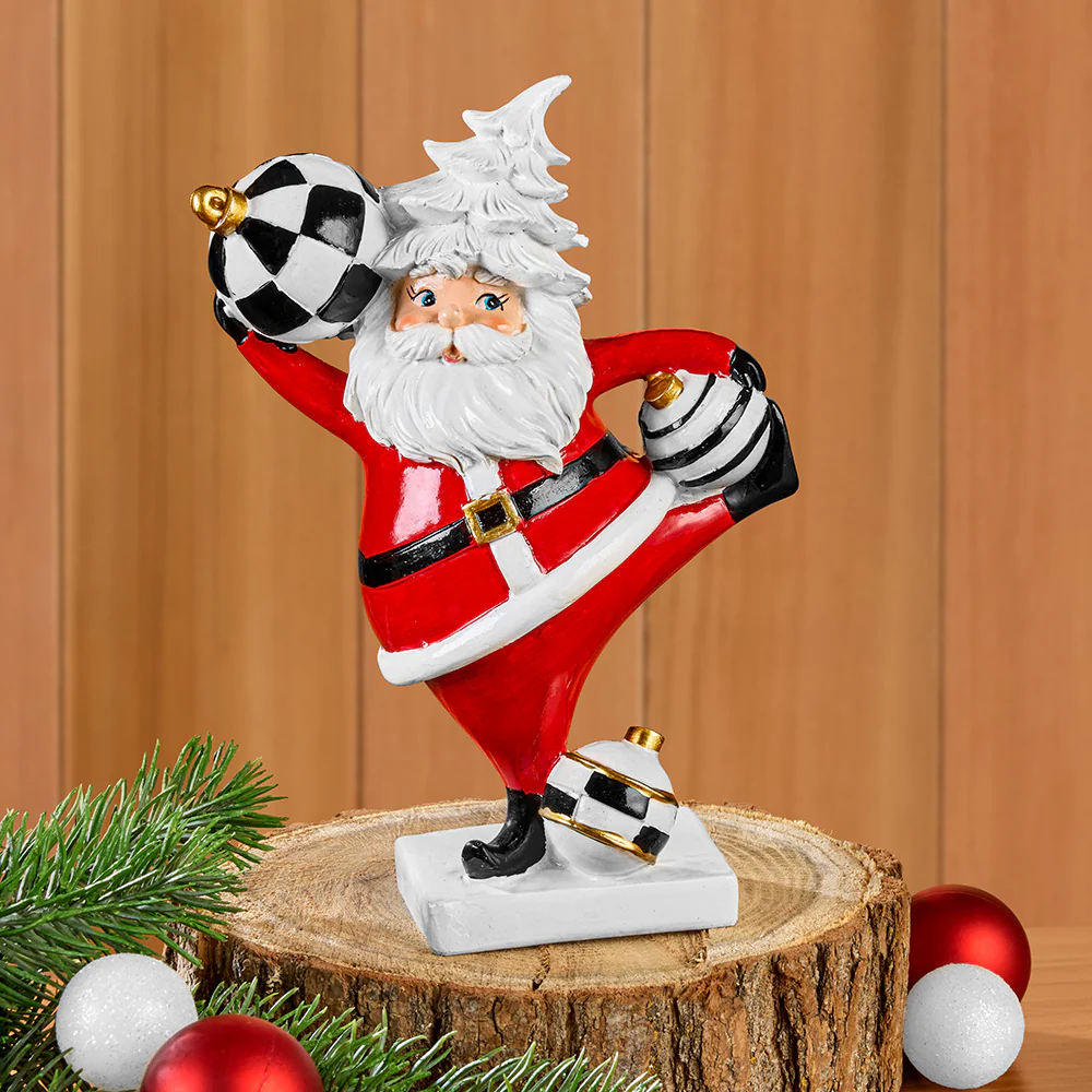 Zodax Festive Santa Figurines