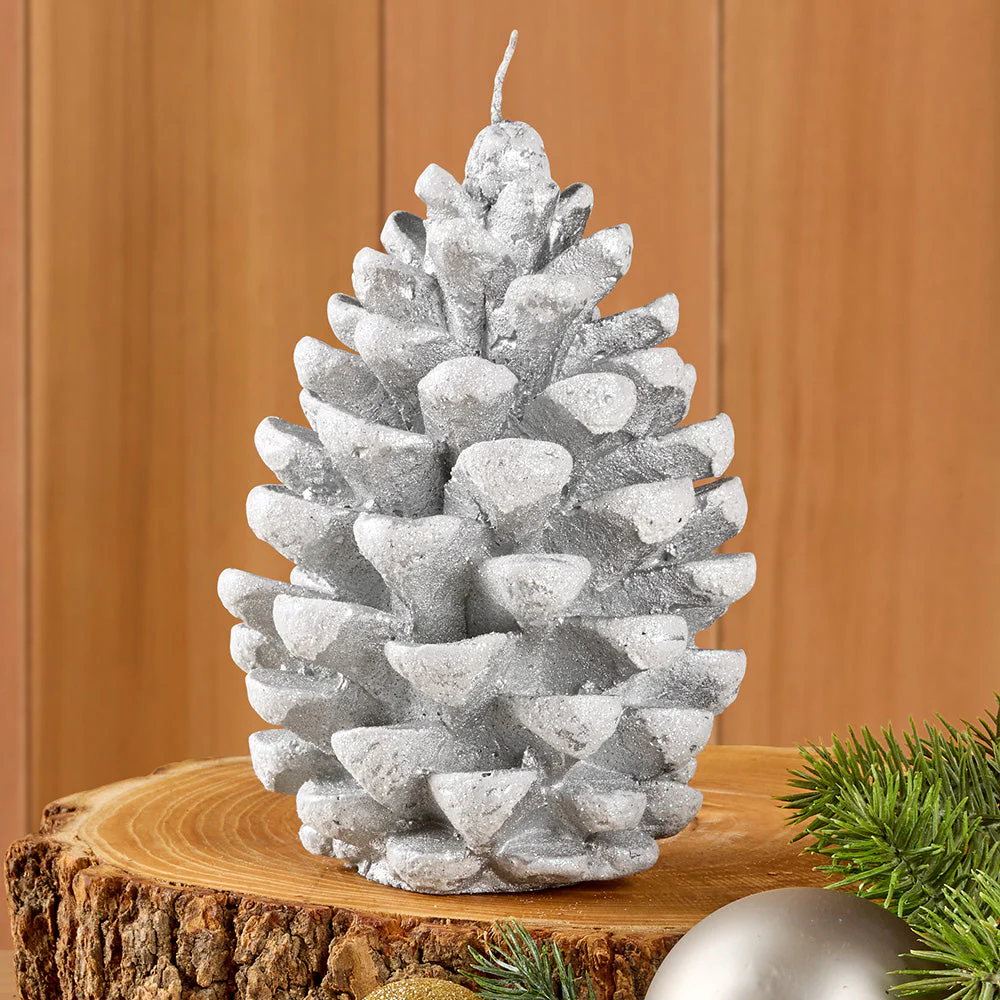 Zodax Gilded Pinecone Candle - Image 2