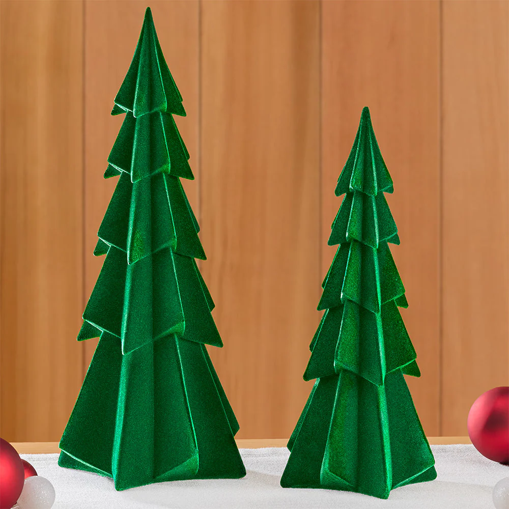 Zodax Grand Noël Flocked Evergreen Christmas Tree