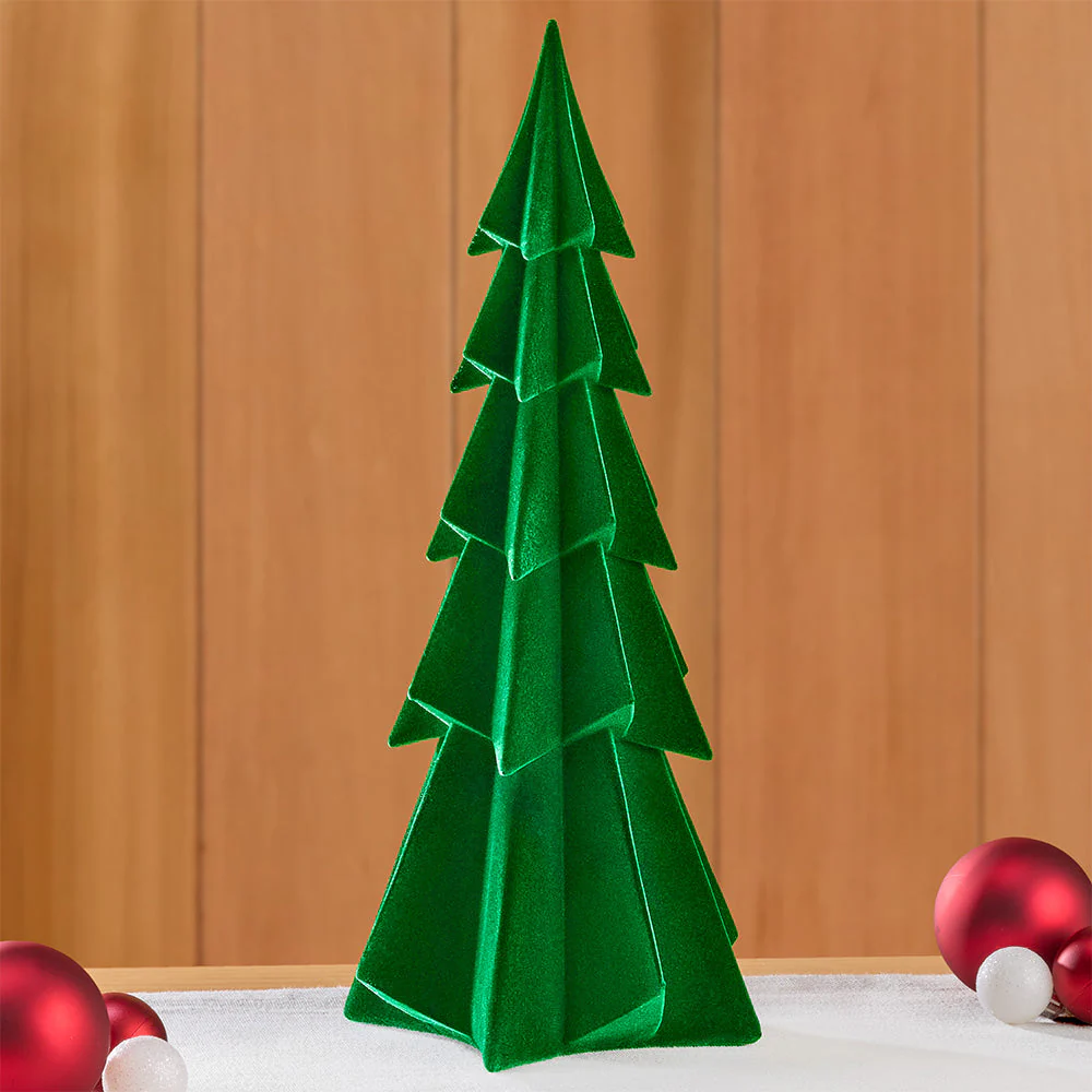 Zodax Grand Noël Flocked Evergreen Christmas Tree - Image 3