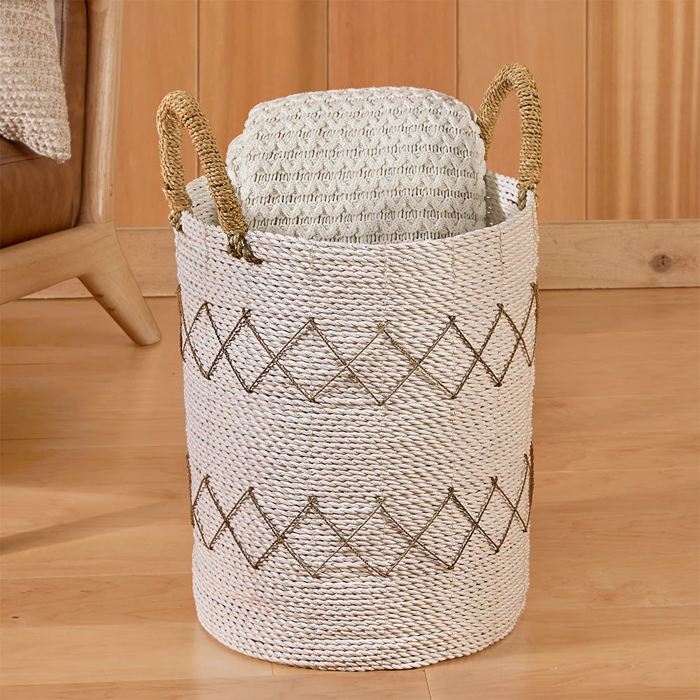 Zodax Salento Woven Agel Basket