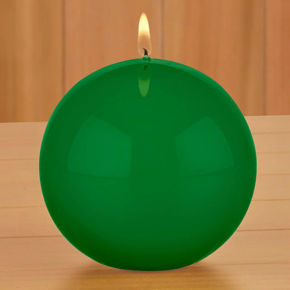 Zodax Shiny Christmas Ball Candle - Image 2