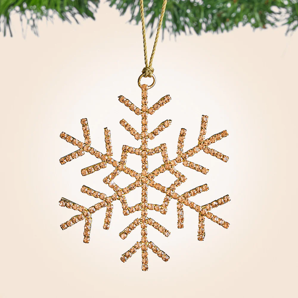 Zodax Sparkling Rhinestone Snowflake Ornament - Image 2