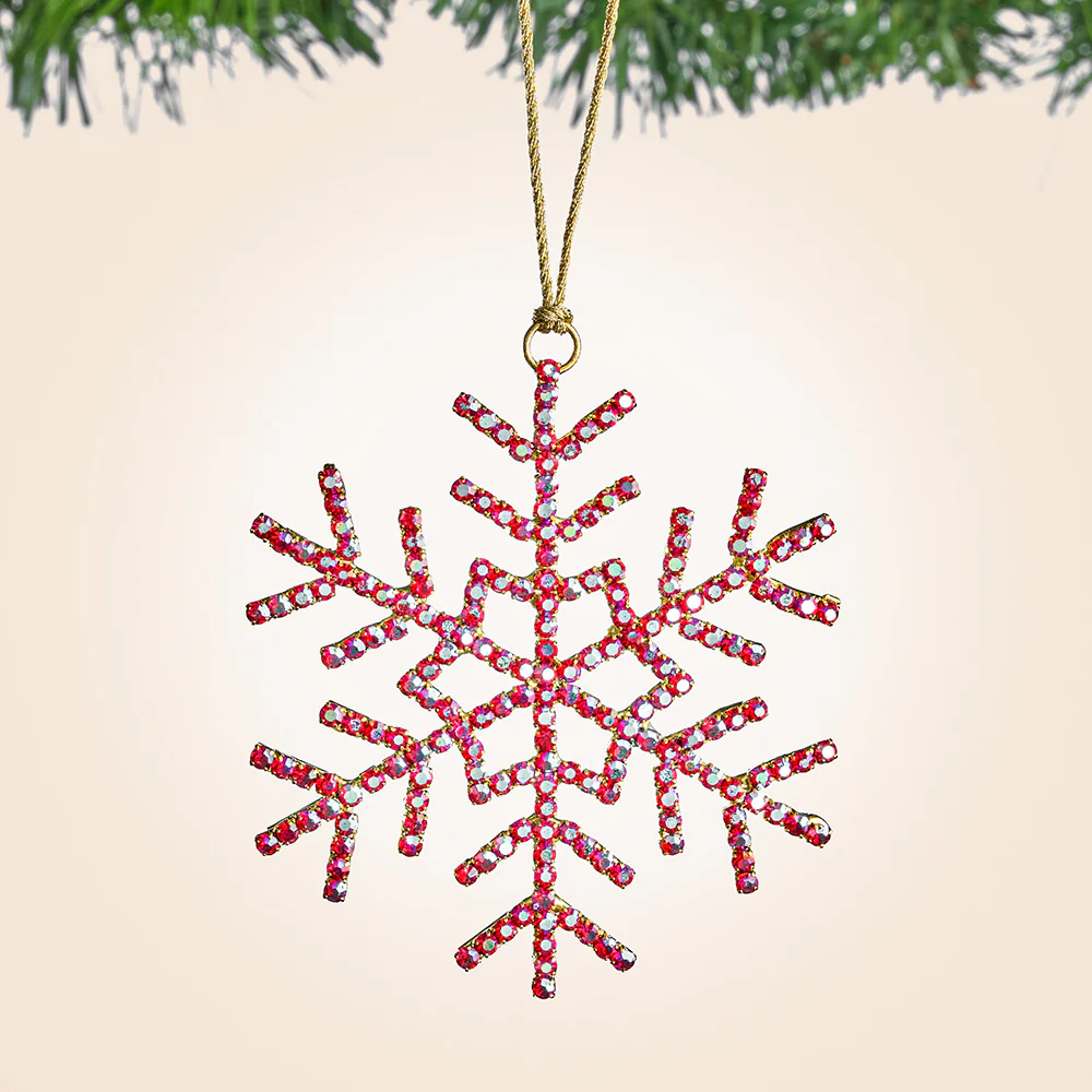 Zodax Sparkling Rhinestone Snowflake Ornament - Image 3