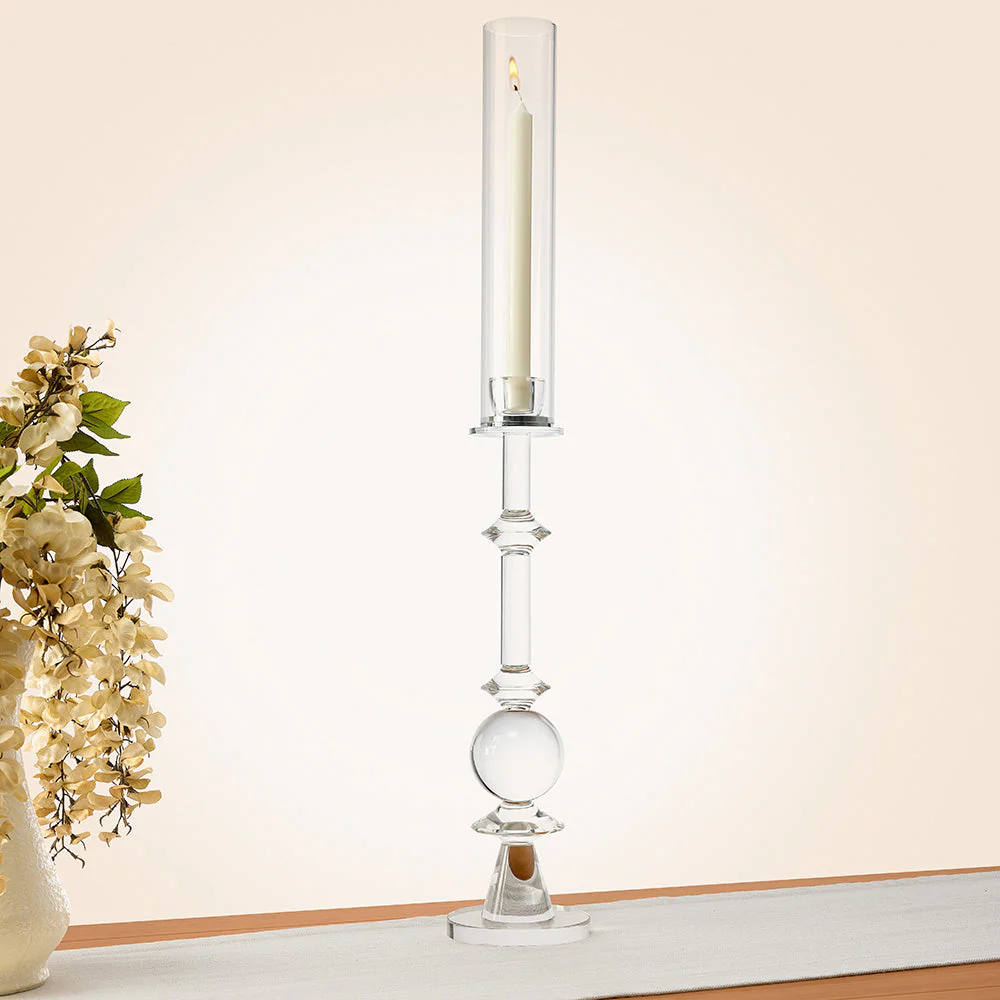 Zodax Valentina Crystal Taper Candleholder - Image 3